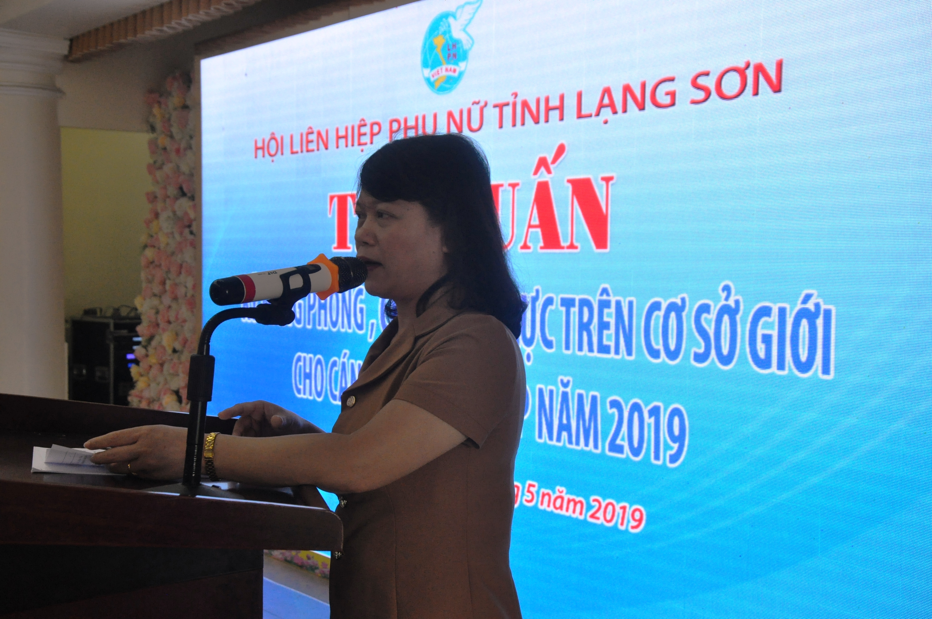 Đồng chí Nông Thanh Hải phát biểu khai mạc Hội nghị