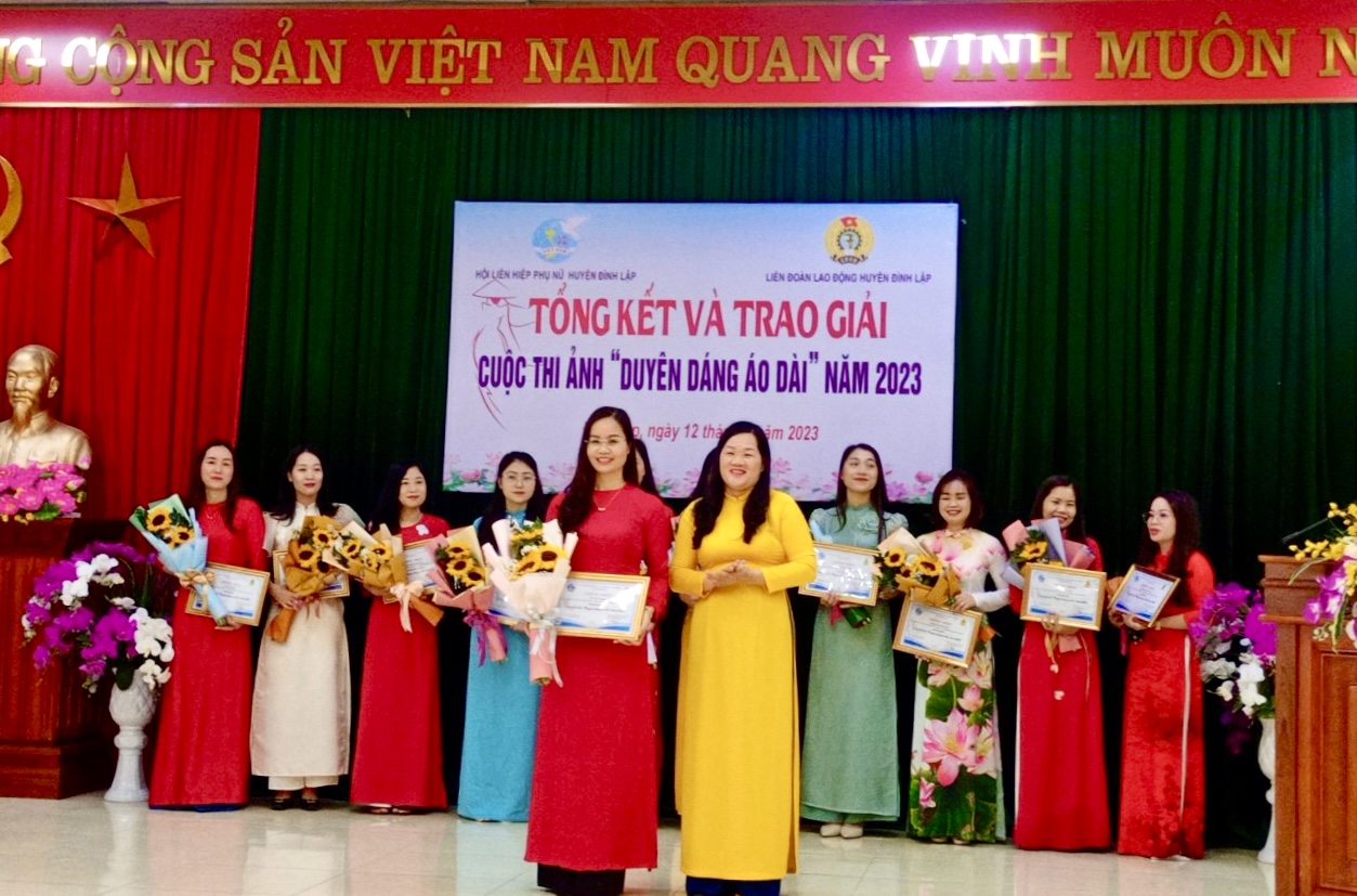 cá nhân Bế Thị Trang đạt giải nhất