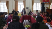 Hội Liên hiệp Phụ nữ tỉnh chỉ đạo Đại hội phụ nữ điểm cấp cơ sở tại xã Bằng Mạc, huyện Chi Lăng