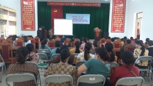 80 cán bộ, hội viên phụ nữ huyện Văn Lãng được tập huấn sử dụng năng lượng điện