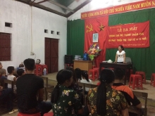 Ra mắt “Nhóm cha mẹ về chăm sóc và phát triển trẻ thơ từ 0-8 tuổi” tại huyện Văn Lãng