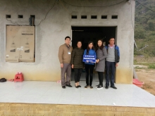 Hội LHPN huyện Chi Lăng đã tổ chức trao tiền hỗ trợ nhà “Mái ấm tình thương”
