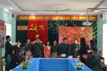 Hội Liên hiệp Phụ nữ tỉnh thăm chúc tết  Đồn Biên phòng Ba Sơn